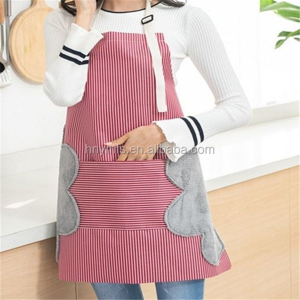manufacture custom adjustable shoulder strap lengths cooking multifunctional aprons kitchen aprons
