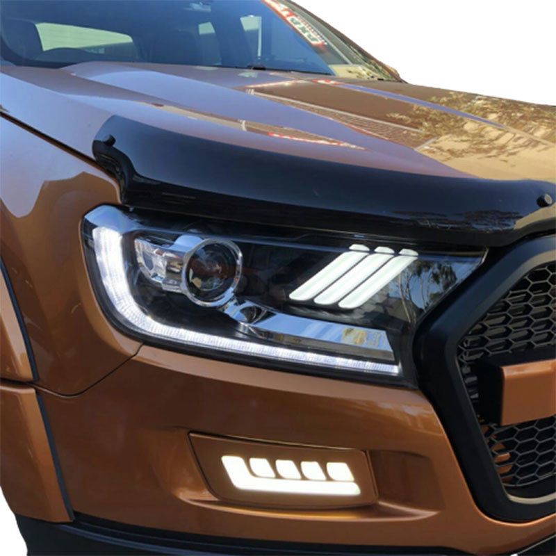 Ford Ranger T7 2015+ Headlight Tail Light With Streamer Turn Headlight