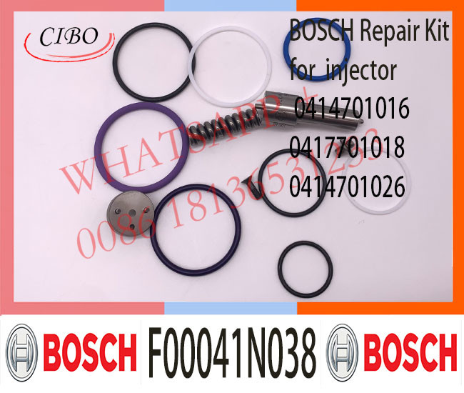 F00041N038 DIESEL SCANIA INJECTOR PARTS REPAIR KIT 0414701016 0417701018 0414701026 FOR SCANIA 1421380 1455862 1529752