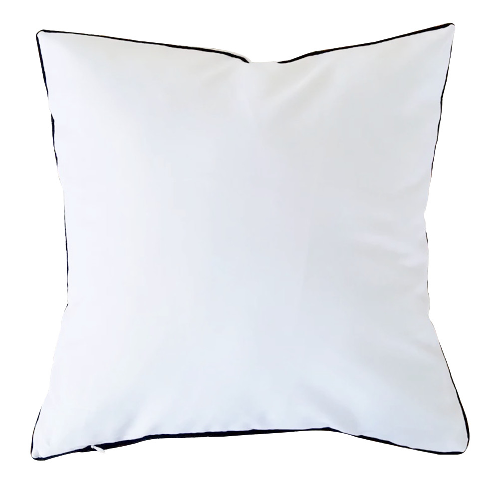 Colored Edge Oxford Cloth Sublimation Pillow Case For Custom Photo Printing