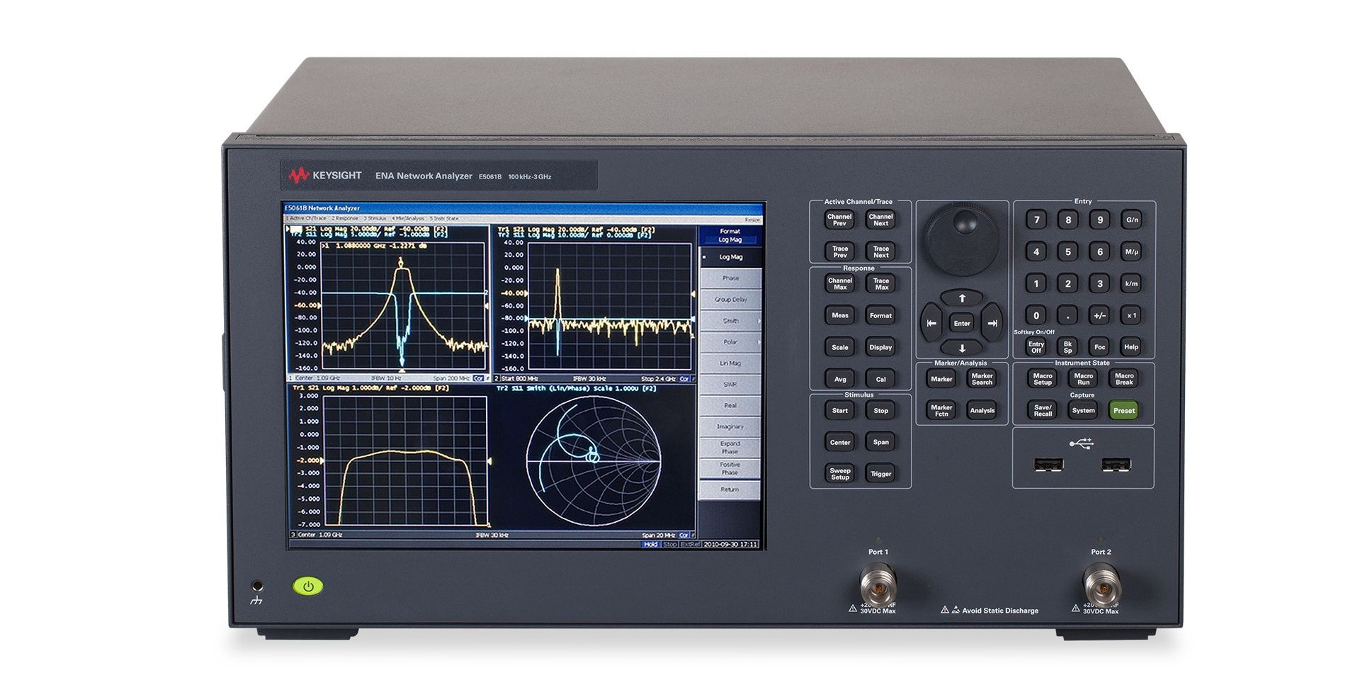 Keysight E5061B Network Analyzer 5 Hz to 3 GHz ENA Vector Network Analyzer