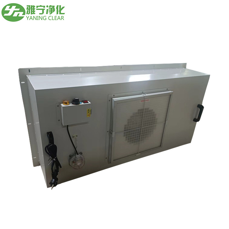 575*1175mm Galvanized Steel Sheet FFU Fan Filter Unit , Dust Removing Fan Filter Units
