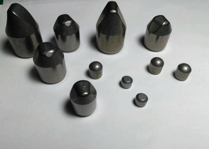 Conical Shape Tungsten Carbide Buttons High Wear Resistance OEM Accepted