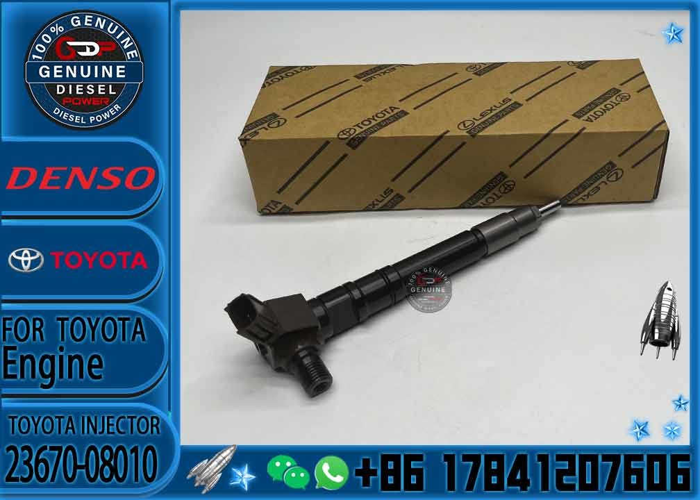 New Common Rail Injector 23670-08010 Diesel Fuel Injection 23670-08010