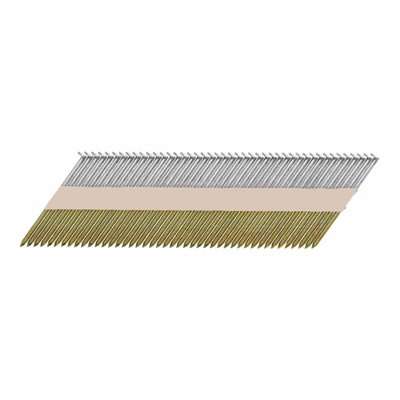 Ring Shank Collated Framing Nails 34 Degree 2.5inch Paper collated Bright For IM90 tools
