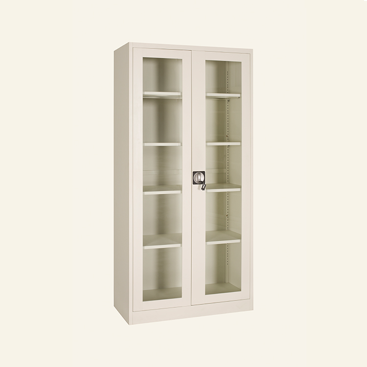 Full Height 1850 MM Fingerprint Lock Metal Filing Cabinet