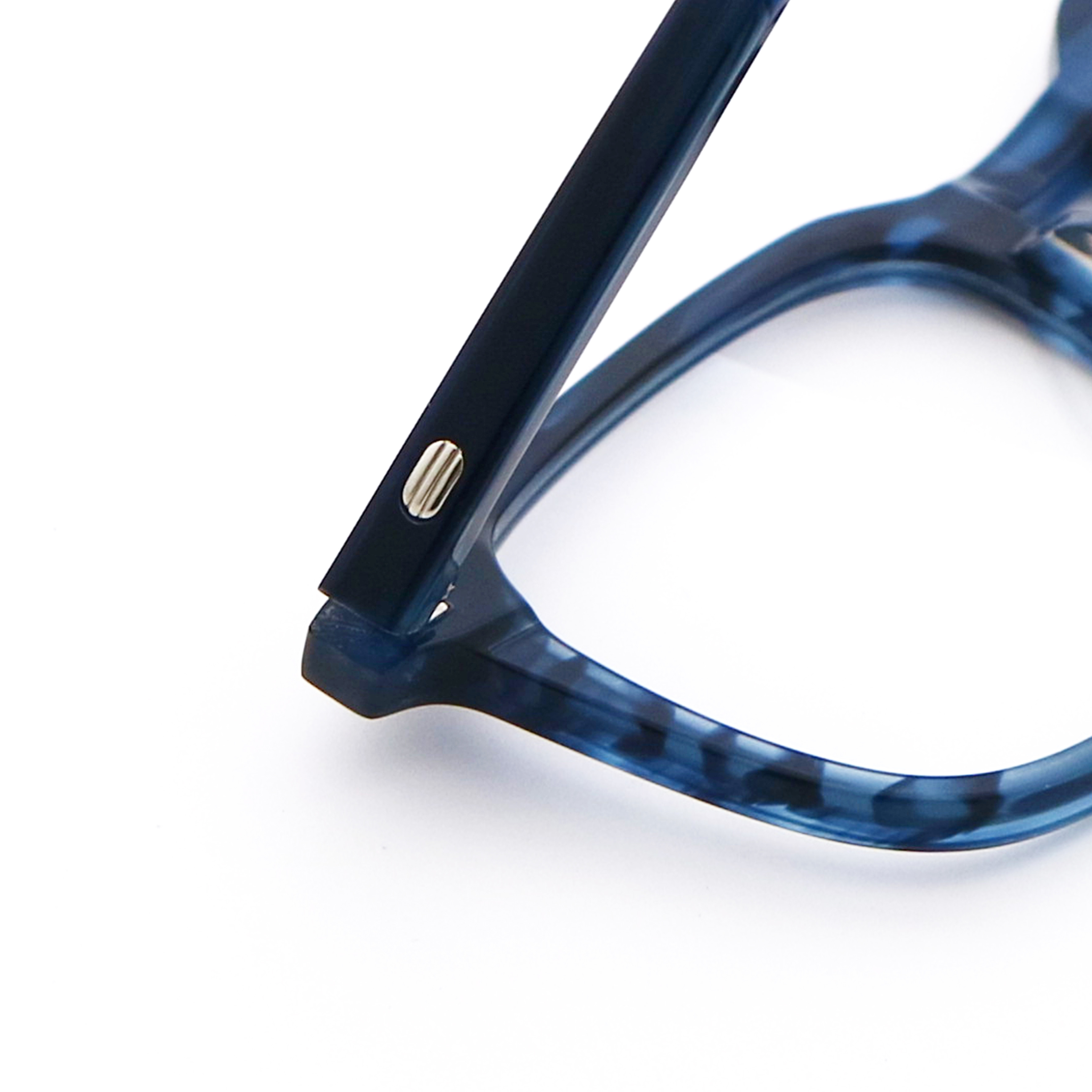 Adjustable Temple Handmade Acetate Optical Glasses Frames MR 98018
