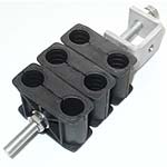 RF coaxial feeder cables RRU Fiber Optic Cable Power Cable Combined Hole Cable Clamp