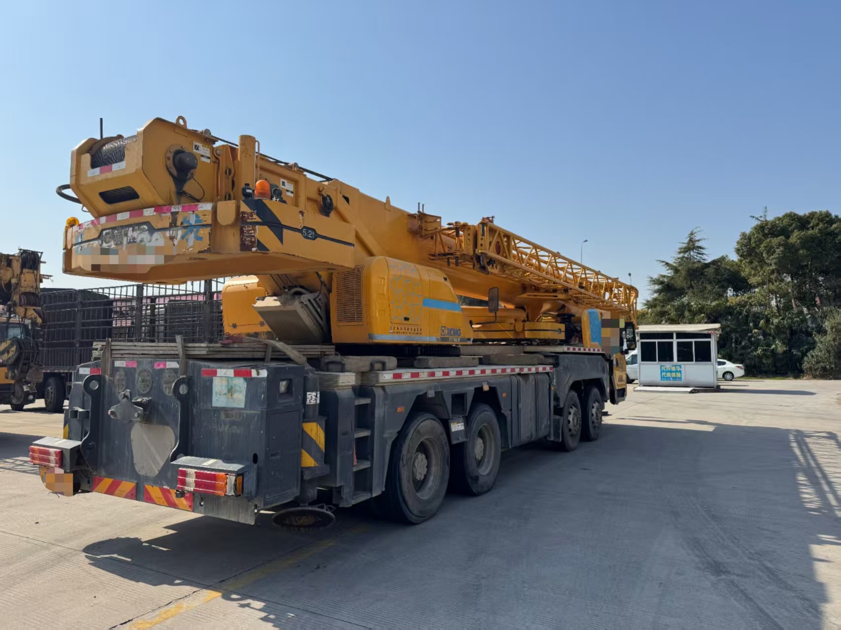 2019 Mobile Truck Crane For Sale 55 Tons Direct Source Max Working Height 44.5 Meters