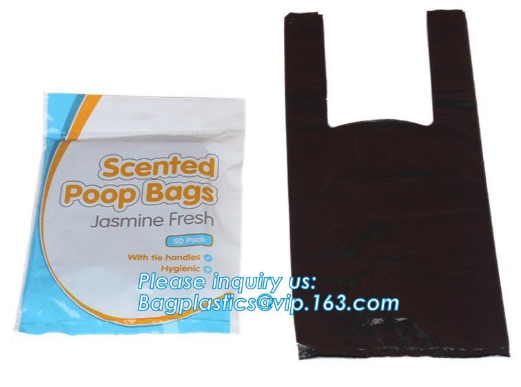 10 Rolls/150Pcs Plastic Pet Dog Waste Bags 33 * 22cm Durable Trash Cleaning Bag, cornstarch based compostable pet waste