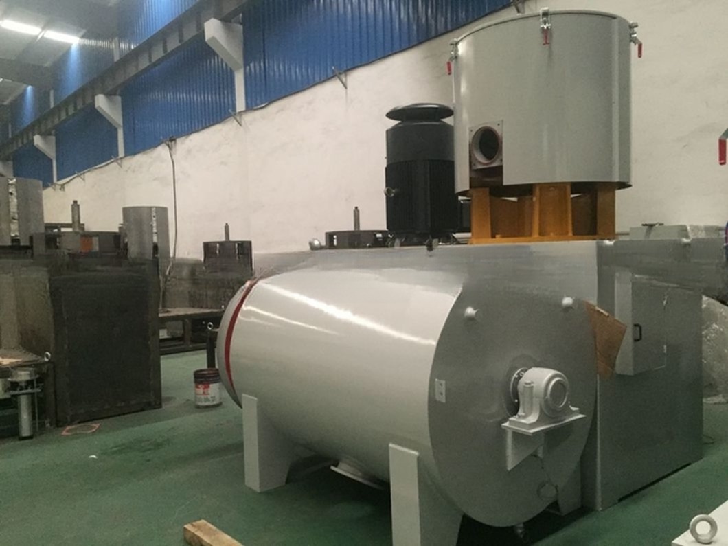 Plastic PVC Powder High Speed Hot Cold Mixer / PVC Mixing Machine