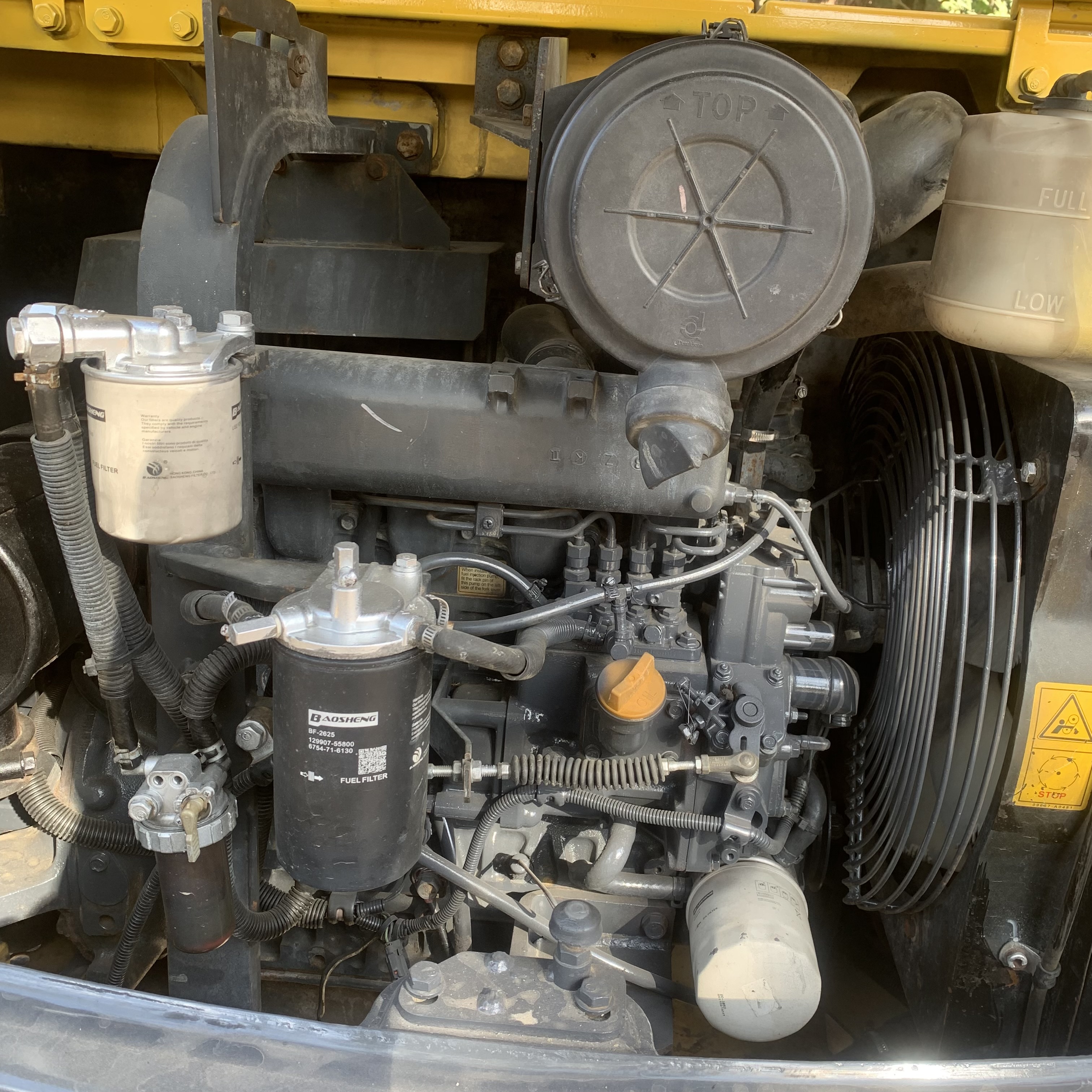 Komatsu PC56 PC55MR Used Excavators 5 Ton With Original Hydraulic Cylinder
