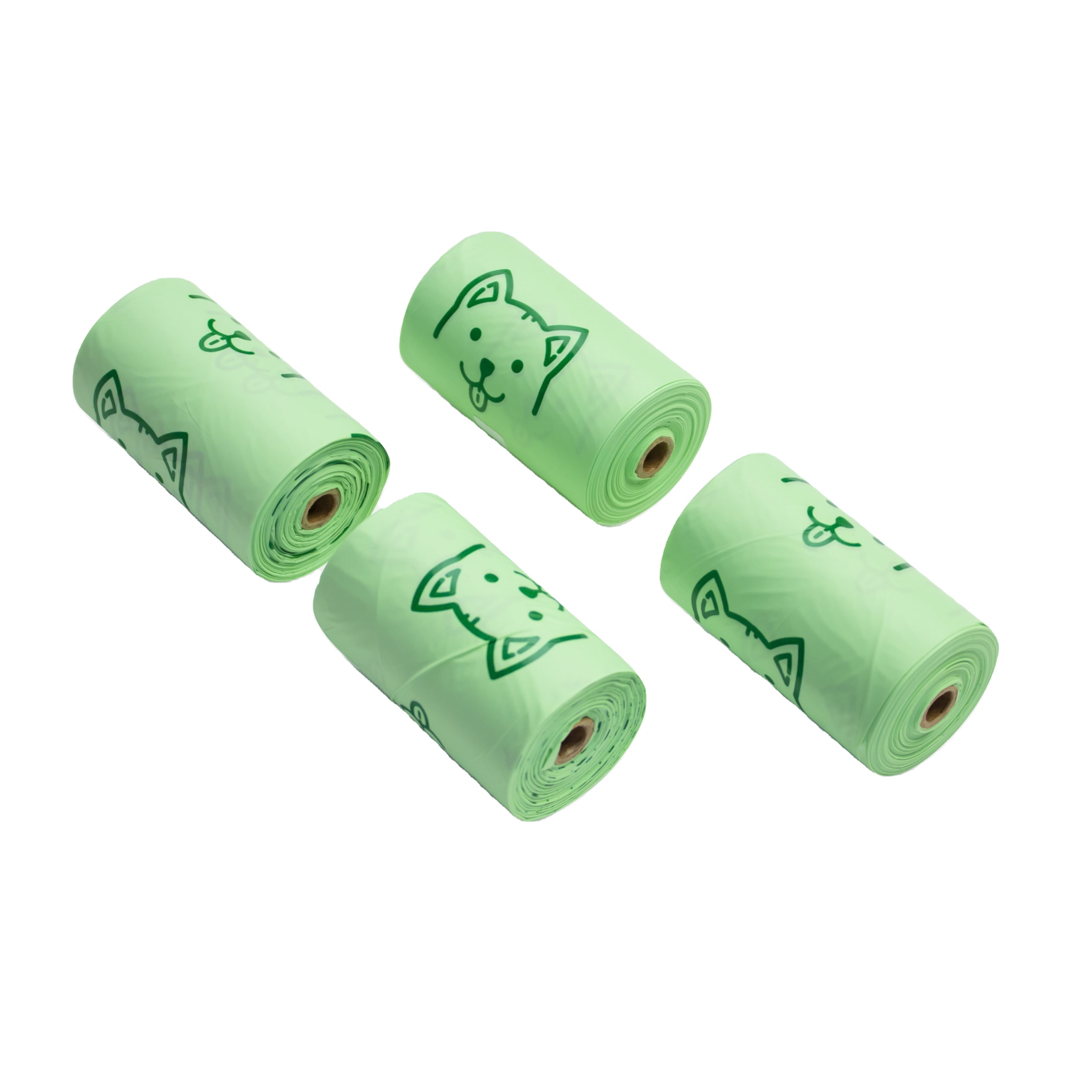 Aisunbio Household Large Biodegradable Dog Poop Bags With Handles
