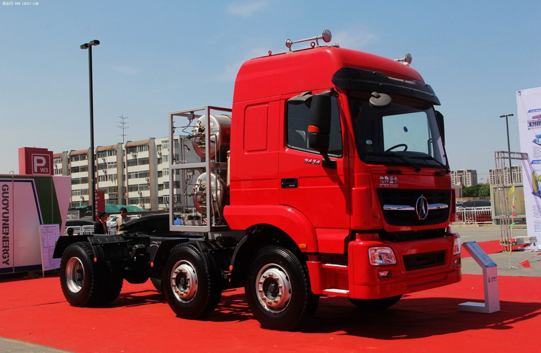Budget Friendly Beiben 4x2 Tractor Unit Truck Reliable And Robust For Logistics And Distribution