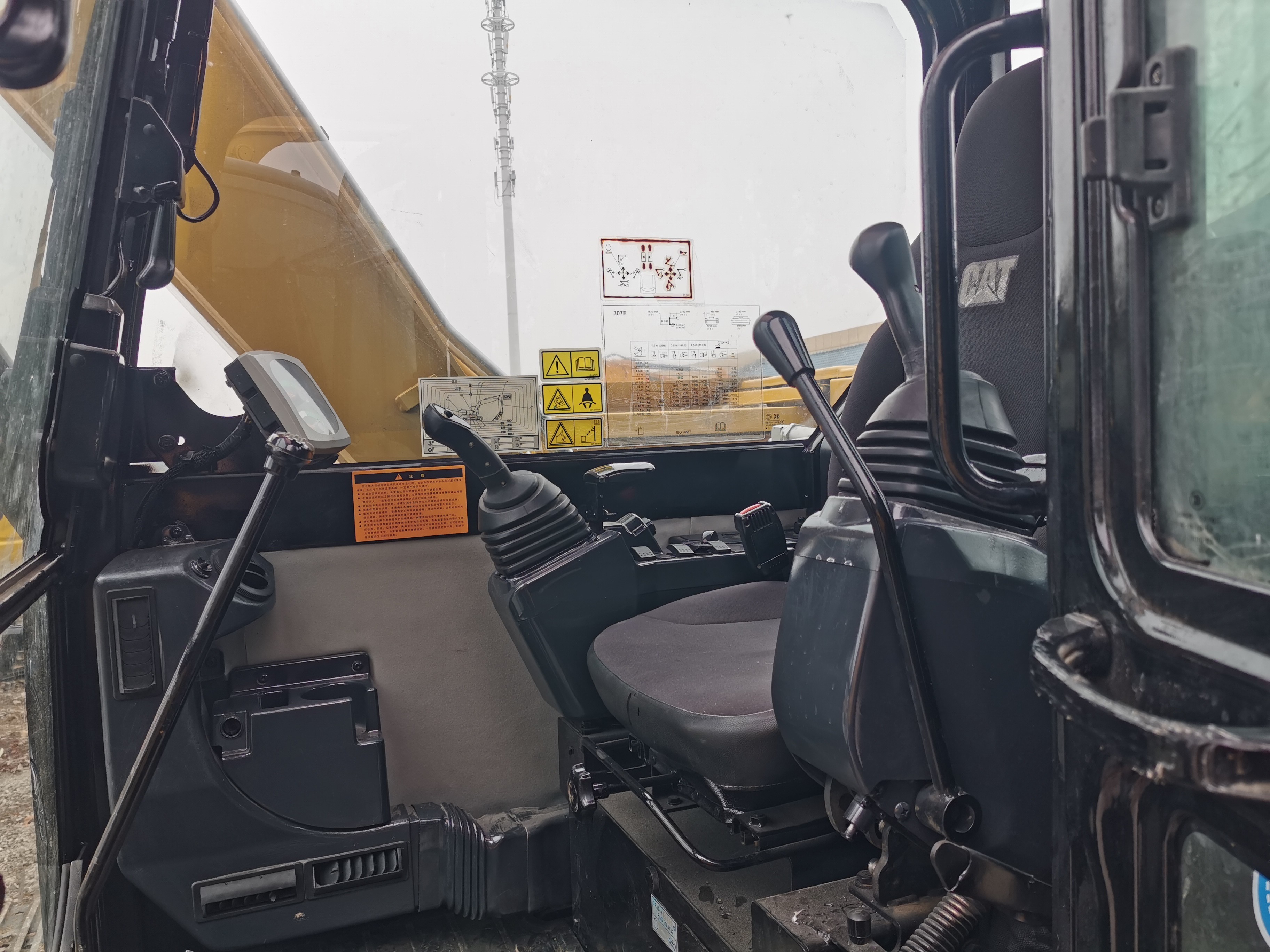 Quality Guaranteed Caterpillar 307E Used Mini crawler Excavator 0.33m3 Bucket Capacity