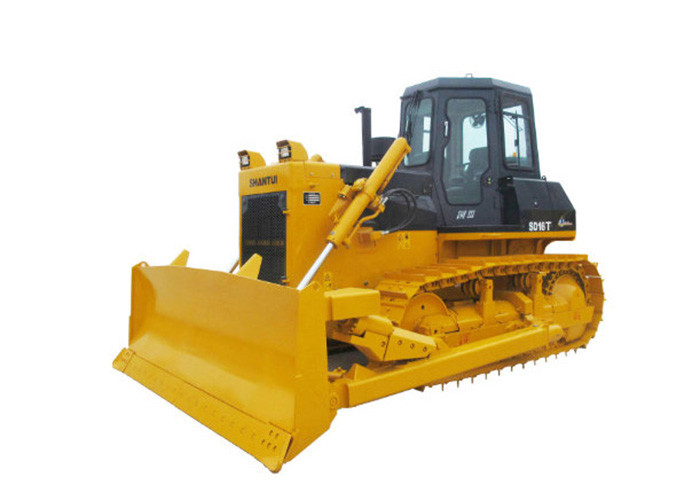 Yellow Color Compact Bulldozer Easy Operation Road Machinery For Forest