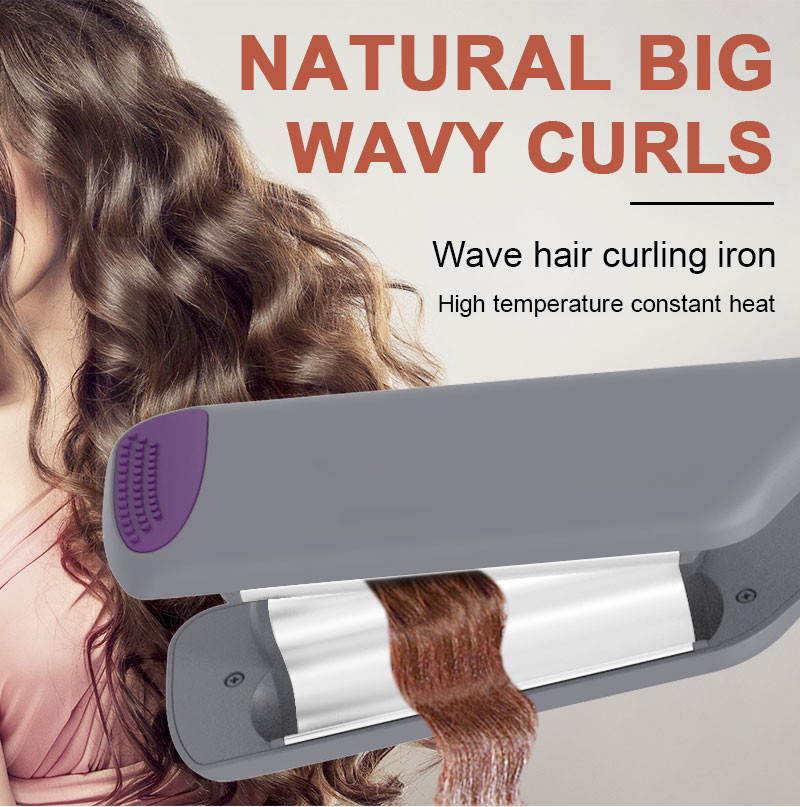45W Deep Waver Hair Tool Ceramic With LCD Temperature Display