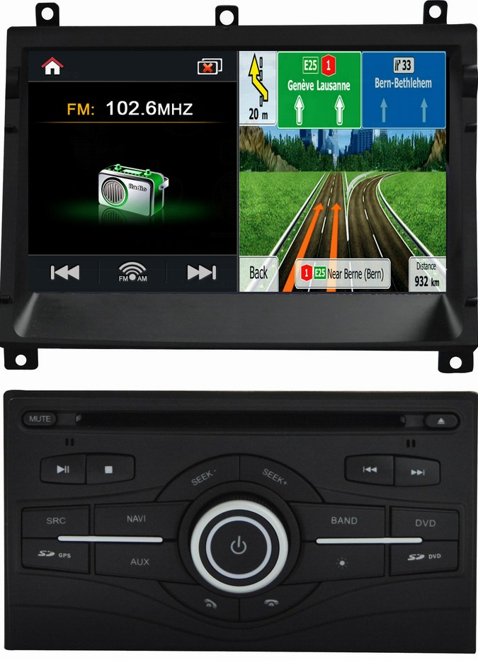 Autoradio for Nissan Patrol 2012 with gps navigation mp3 mp4 player OCB-154