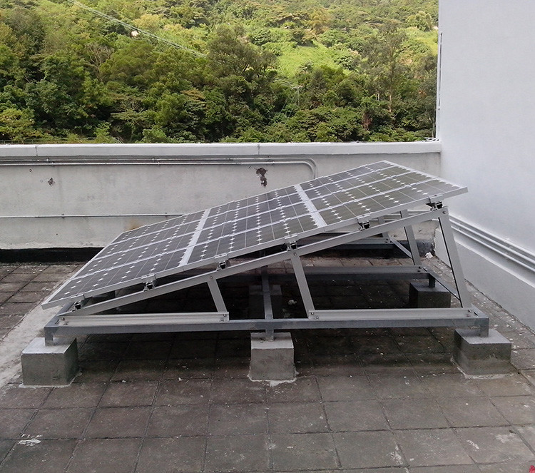 Pre Assembled Triangle Frame Roof Mounted PV System