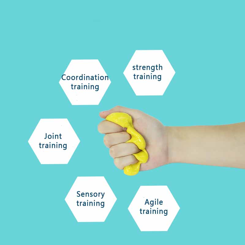 4pcs Hand strength recovery, grip and finger separation Strengthening Training Tool Finger Exercise Mud