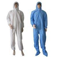 Safety Medical Disposable Protective Clothing Breathable Dust Proof Nonwoven