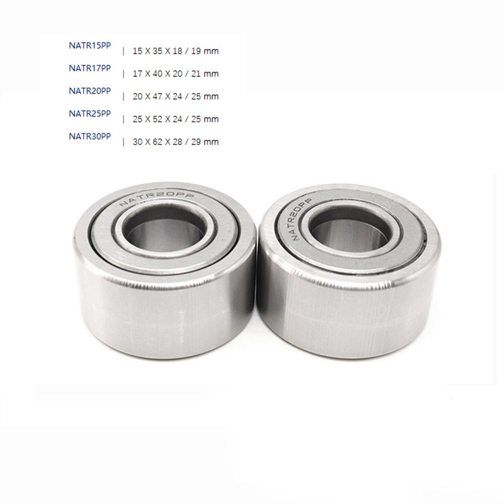 Construction Machinery Apply NATR30 Cam Follower Needle Roller Bearing 30x62x29mm