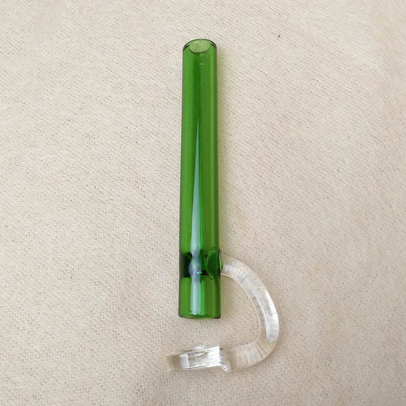 Multiple Colors Glass Hand Pipe For Tobacco Pocket Size 3.9 Inch