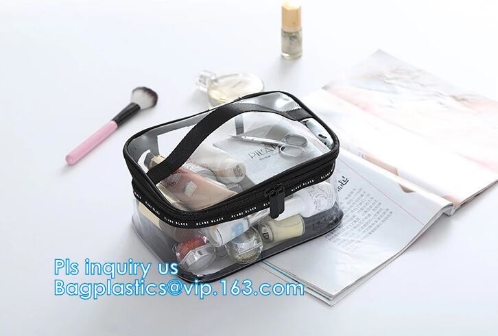 pvc easy take away travel use toothbrush bag, Drawstring Poly Travel Stationery Set Bedsheet Packing Pvc Bag, Cloth Pack