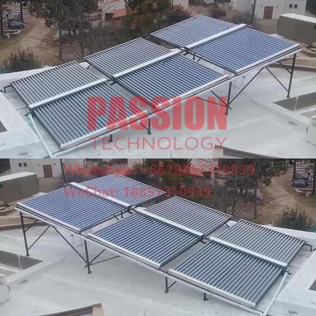 50tubes Vacuum Tube Solar Collector 2000 Liters Pool Heating Solar Water Heater