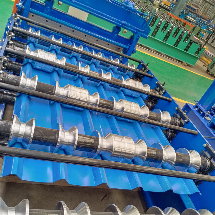 1200mm 1220mm Metal Color Steel IBR 6 Rib Roof Wall Panel Roll Forming Machine