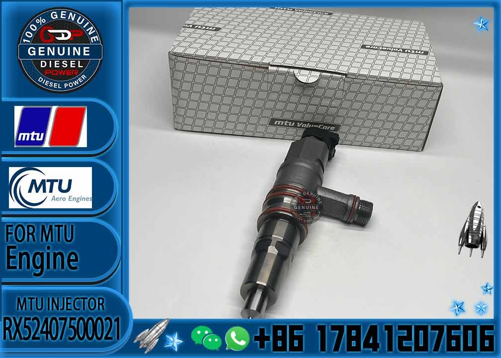 Diesel Engine Common Rail Fuel Injector RX52407500021 FOR MTU 4000 ENGINES