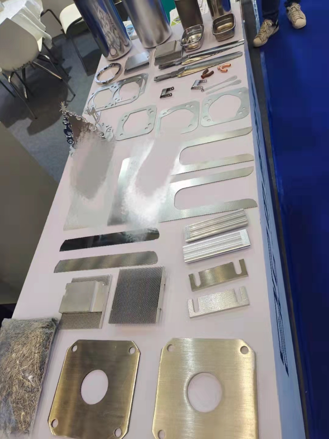 Sheet Metal Plate Hairline Polish Machine with Speed Conveyor and Optional Abrasive Belt