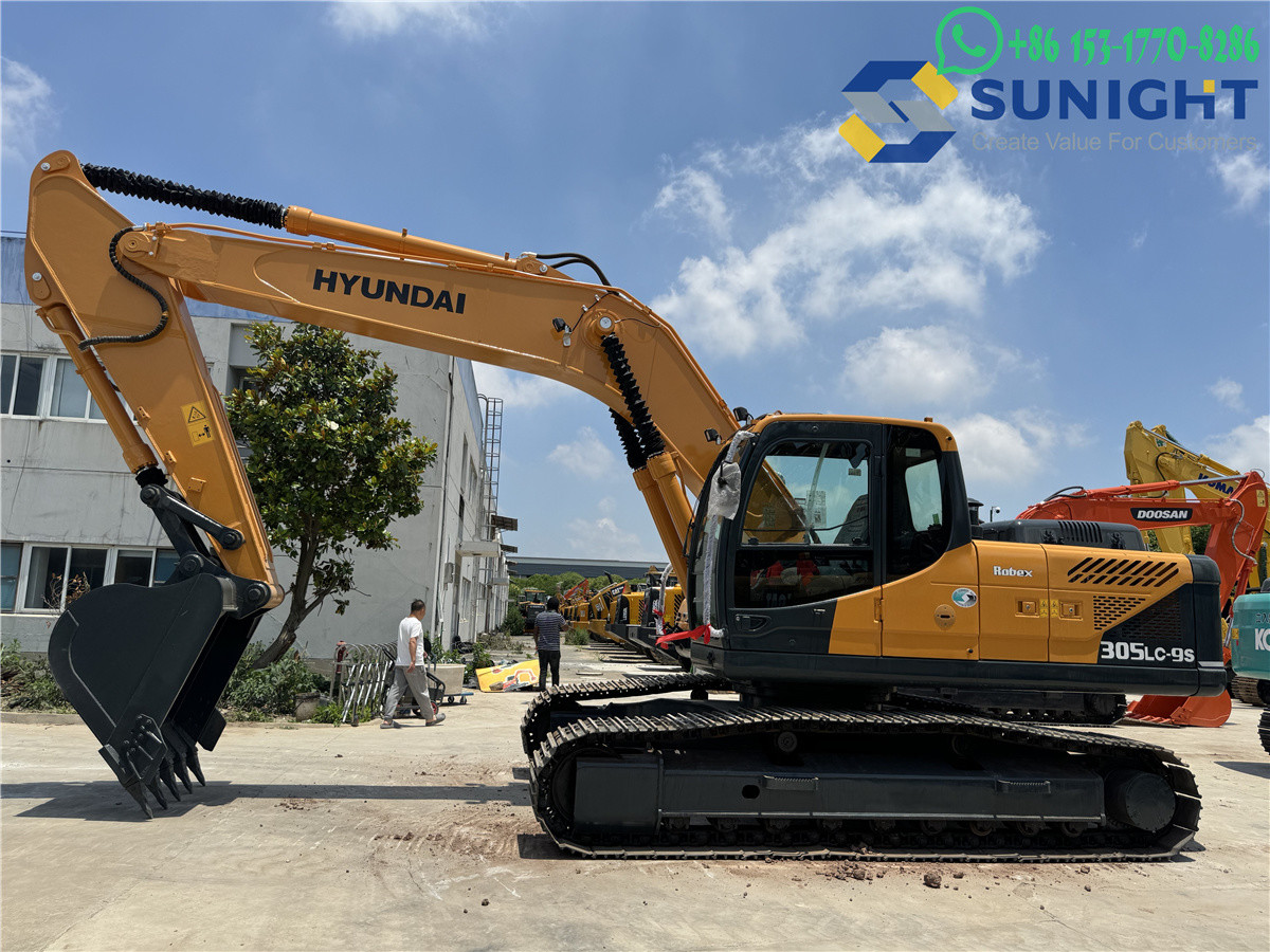 Second Hand Hyundai 305LC-9s Excavator Crawler Digger Used Machinery 305 9S LC