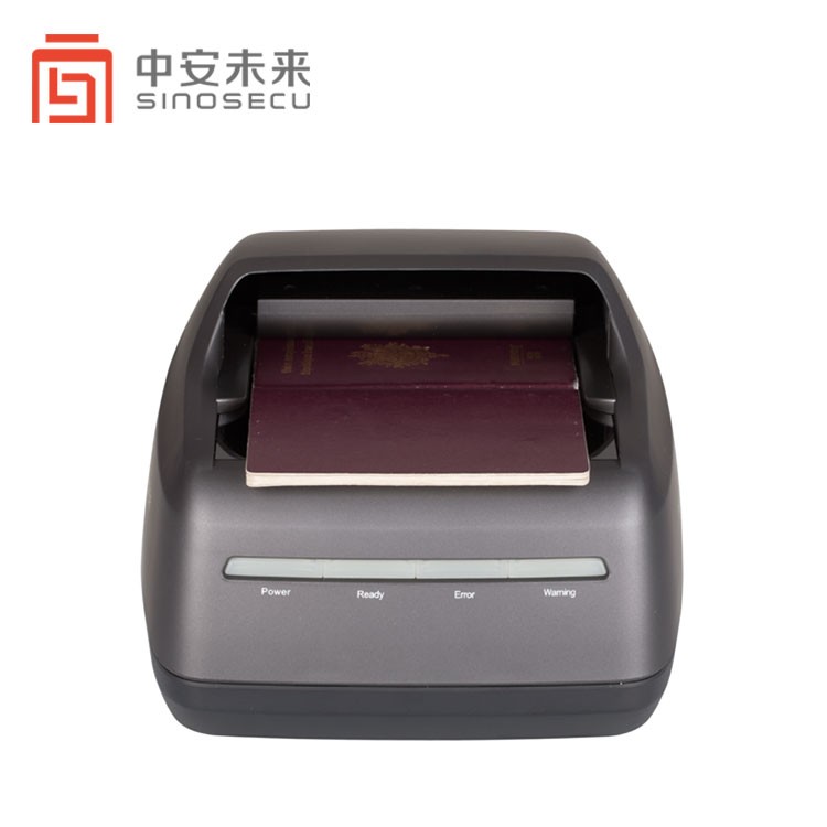 24 Bits Portable USB2.0 OCR Passport Reader for Access Security Control Light source UV