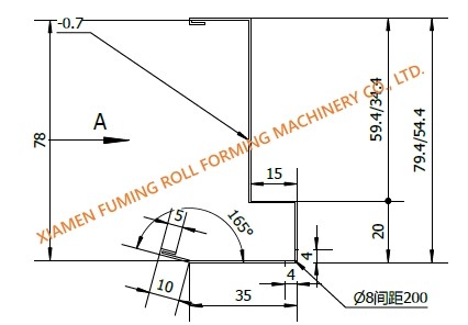 Container Corner Fitting A Roll Forming Machine Powerful For Industrial