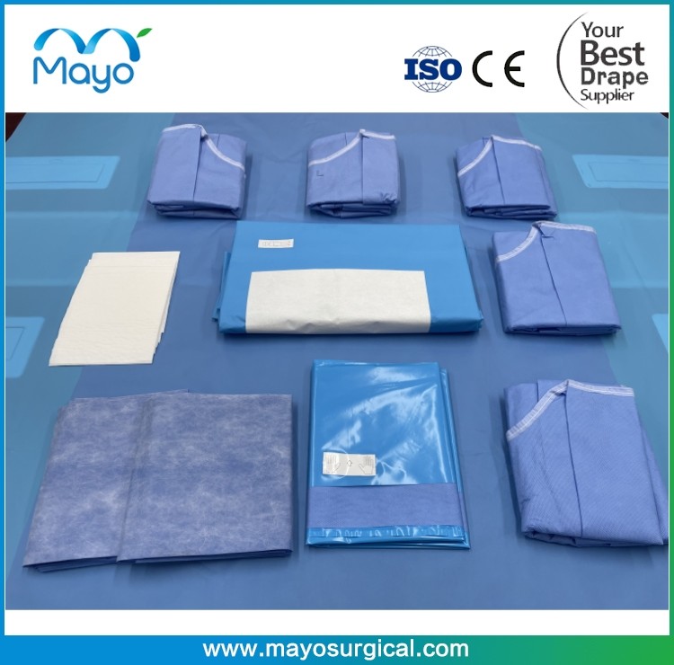 Sterile Disposable Surgical Lithotomy Drape Pack Medical Consumable