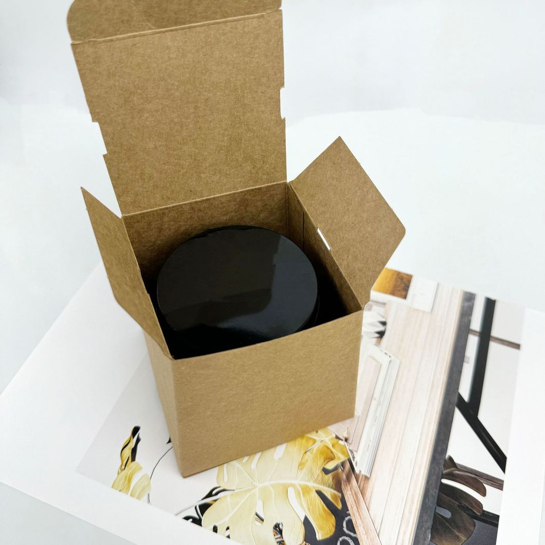 Hot Foil Silver Gold Stamping Bright Color Corrugated Paper Cardboard Candle Perfume Cosmetic Makeup Lipstick Custom Gift Packaging Round Tube Box