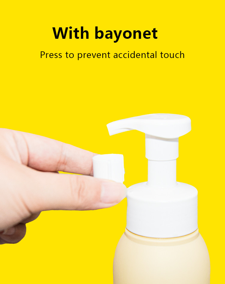 200ml 8oz Foaming Hand Soap Bottles Hdpe Plastic Dispenser