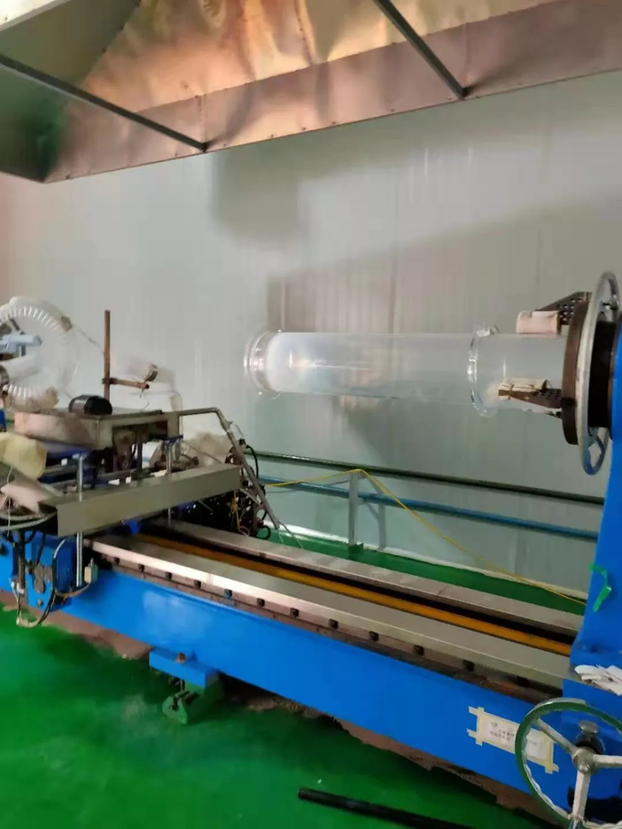 Manufacture High Temperature Resistant Large Quartz Glass Tube