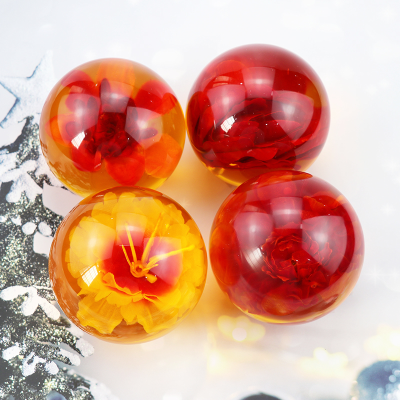 Transparent Resin Custom Crystal Paperweight , Leaf Paperweight