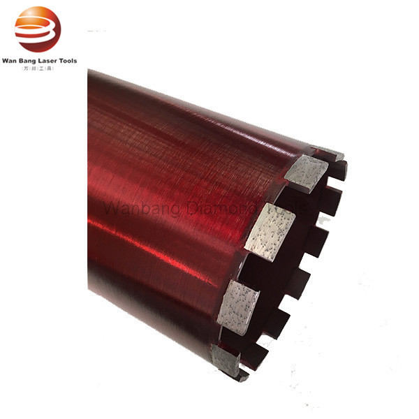 Fast Drilling Flat Top Segmented Wet Diamond Core Drill Bits