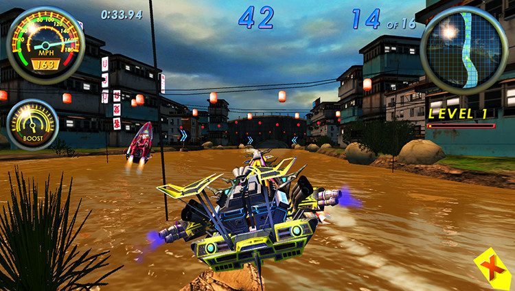 H2 Overdirve Simulator Arcade Video Game Machine Size 211*105*168CM 380W