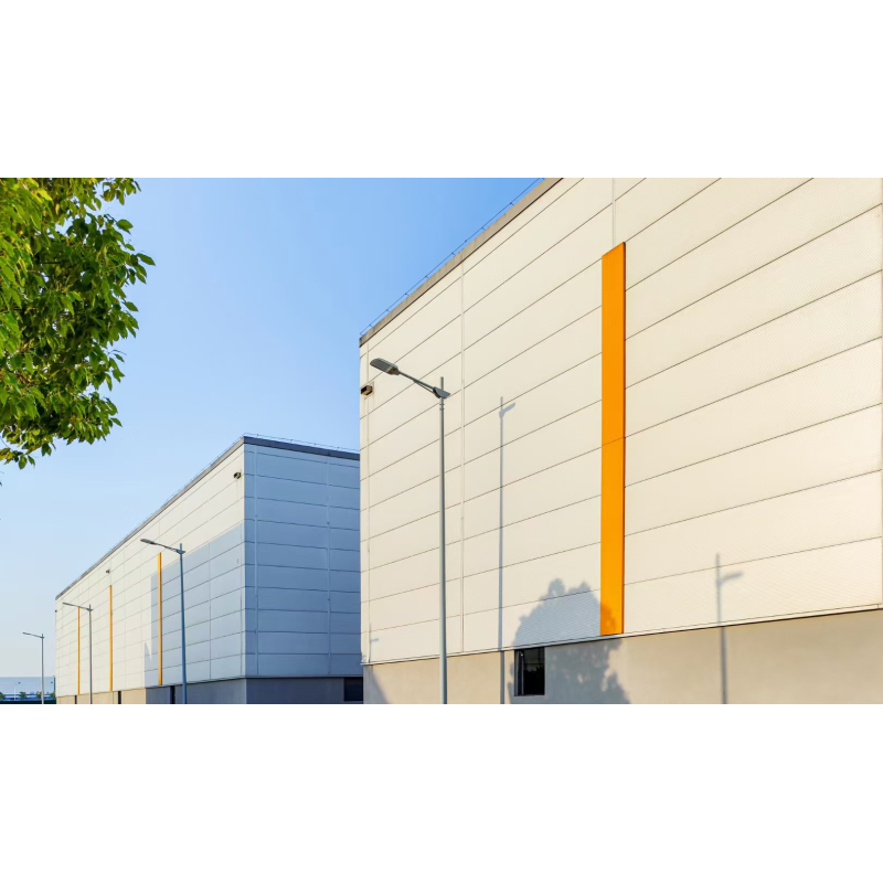 Fire Resistance Anti Wind Steel Frame Workshop For Agricultural Machinery Repair Robust