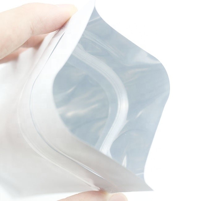 Biodegradable Stand up Pouch Food Grade Packing Bag Kraft Paper Bag for Snack 55g 100g 500g