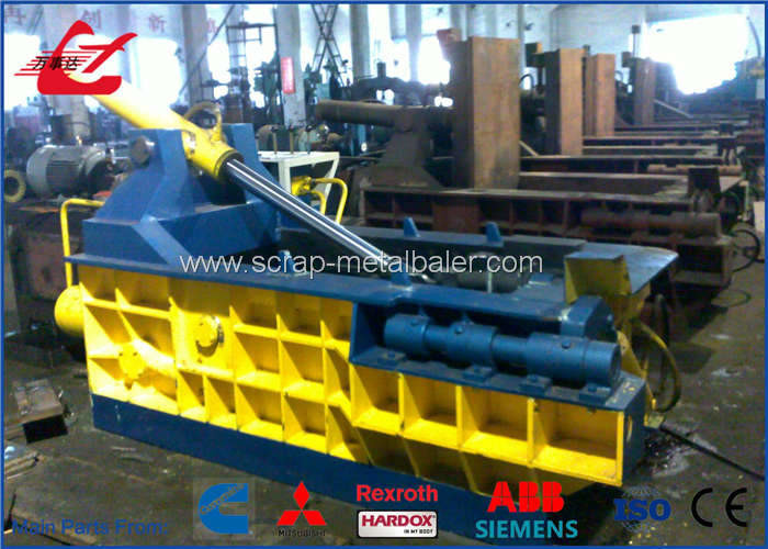 Hydraulic Aluminum Bailer / Scrap Metal Baler Max. 3mm Thickness 1000-1200KG/h