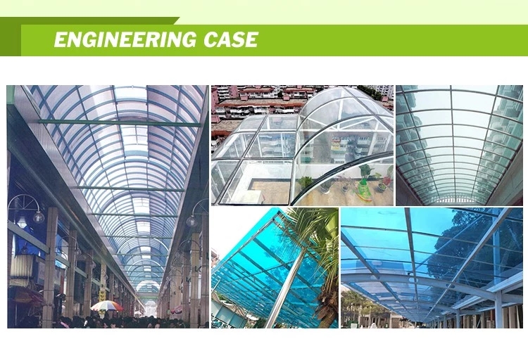 High Tenacity PC Polycarbonate solid Sheet for Swimming Pool Cover with Good Impact Resistance