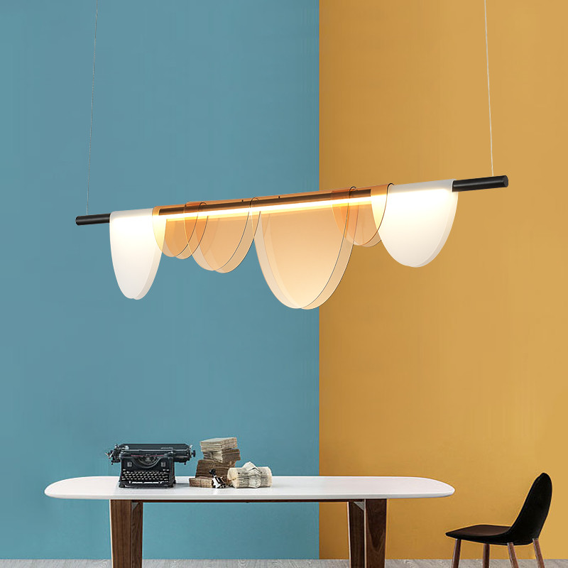 Modern Fancy Coffee Shop Living Room Led Hanging Chandelier Pendant Lamp