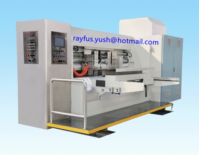 High Speed Flexo Printer Slotter Die Cutter Stacker Vacuum Transmission Ir Uv Drying