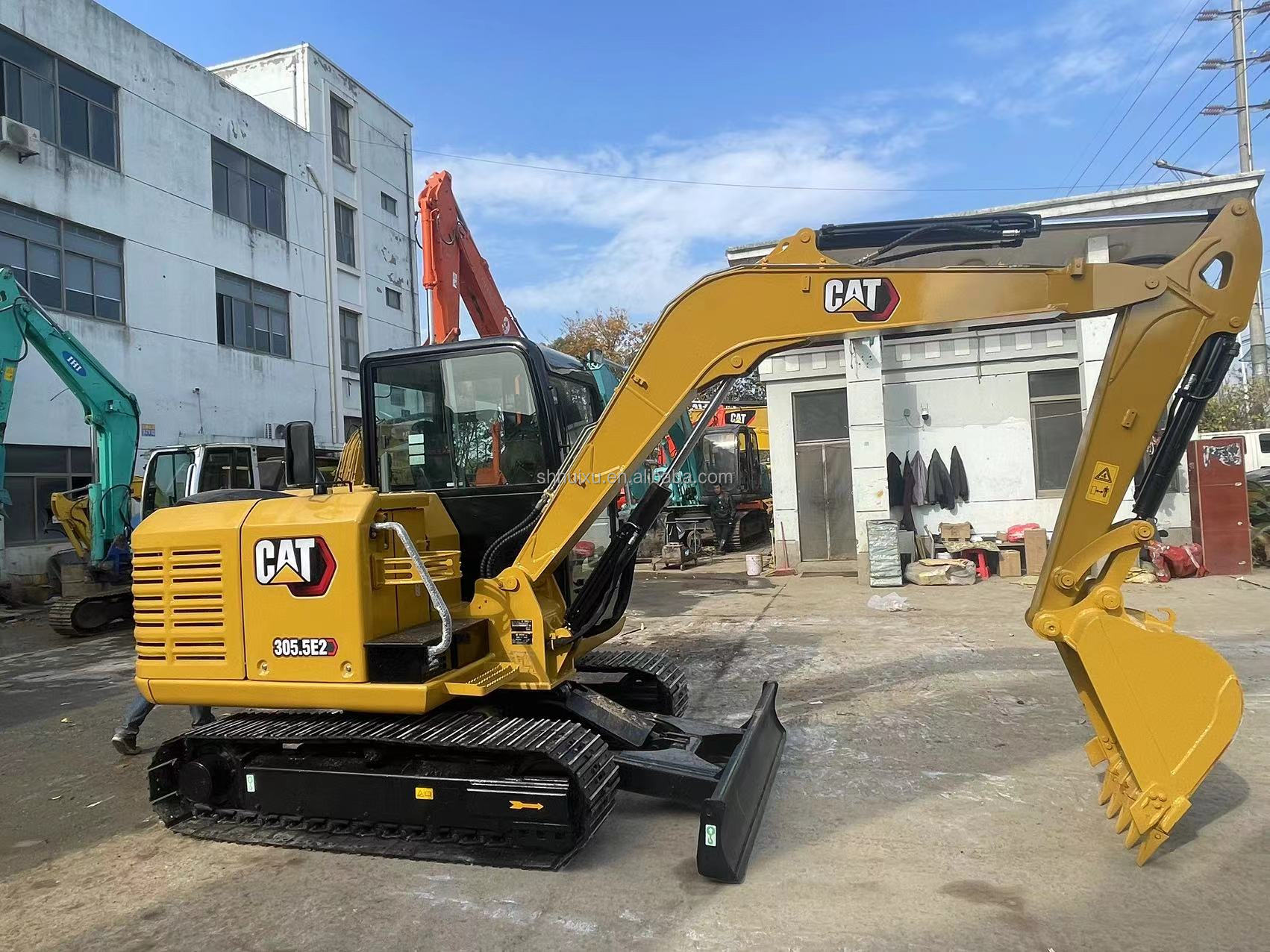 secondhand Caterpillar Cat 305.5E Used 303 8tons/ Cat 306E 308E 307.5 Mini Used Excavator