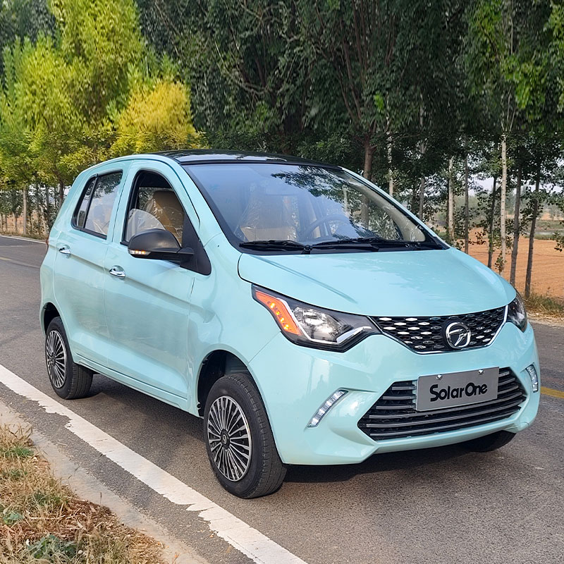 Energy Vehicle Mini Electric Car for Adults without Driving License and Manual Adjustment Exterior Rearview Mirror